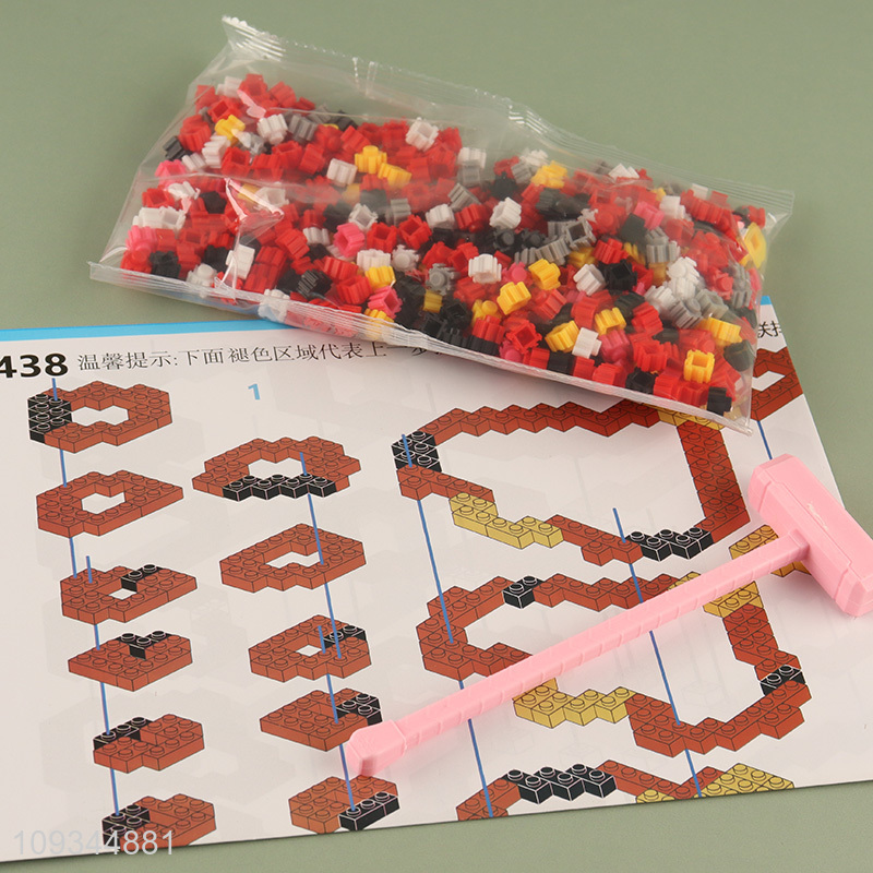 Wholesale diy assembled building blocks for kids