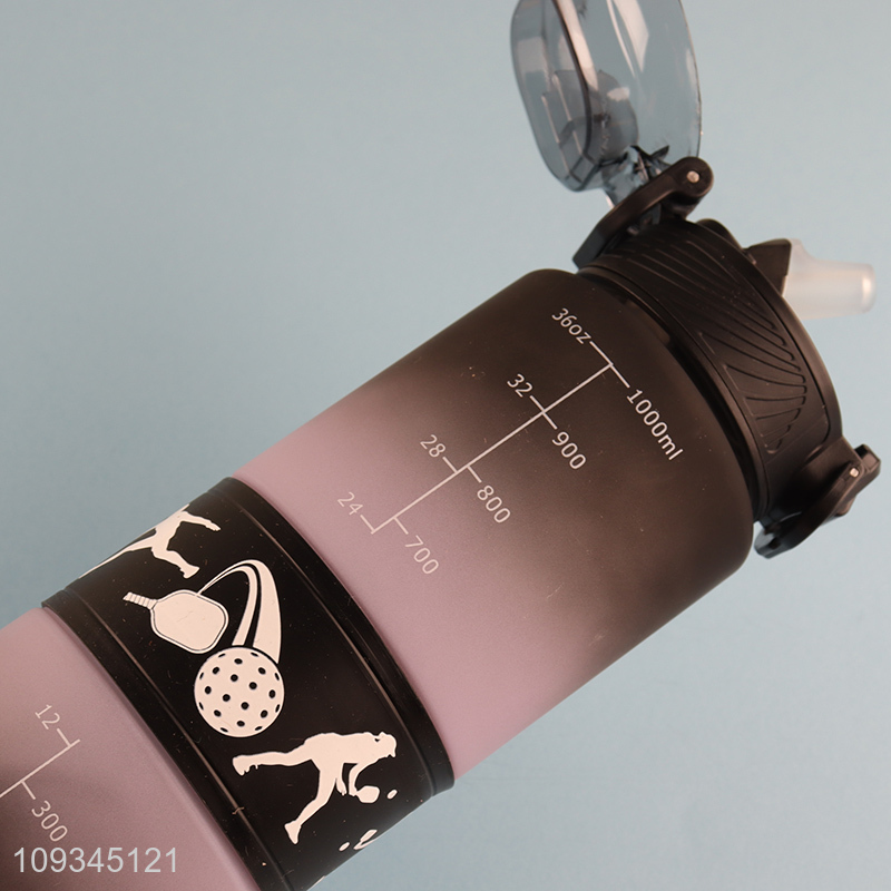 China wholesale 1000ml plastic water bottle sports bottle
