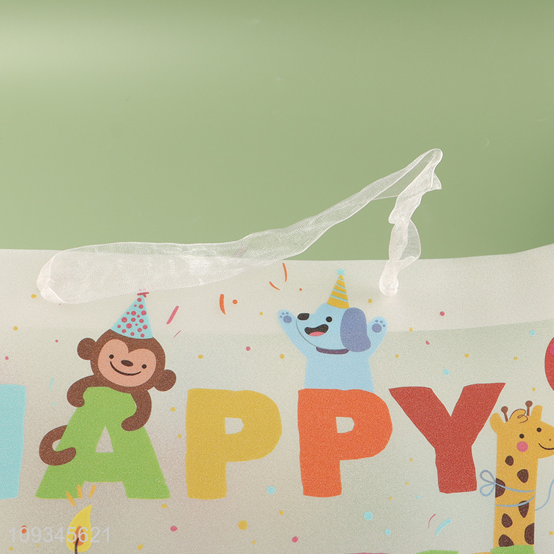 Good selling cartoon birthday gifts bag paper bag
