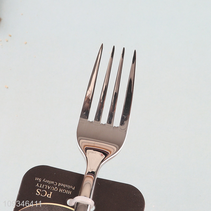 China factory home restaurant stainless steel cutlery fork