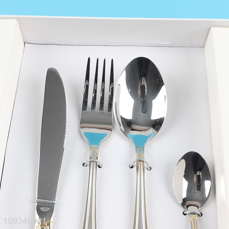 China products delicate design cutlery set tableware set