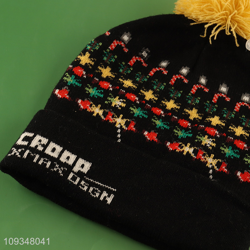 Factory direct sale winter beanies hat knitted hat