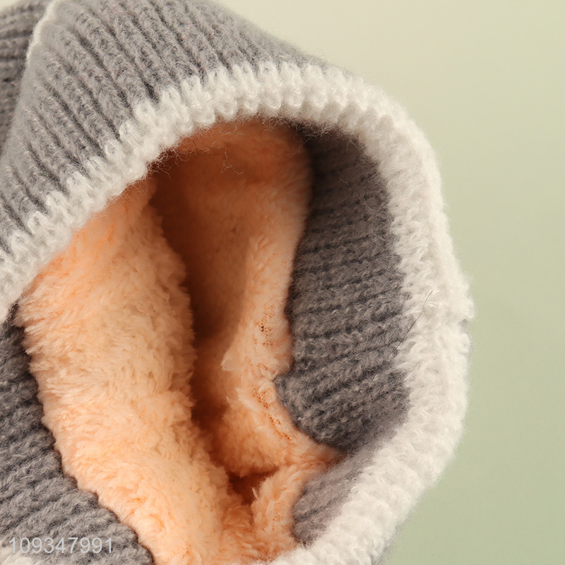 Good sale bear beanies hat knitted hat for kids