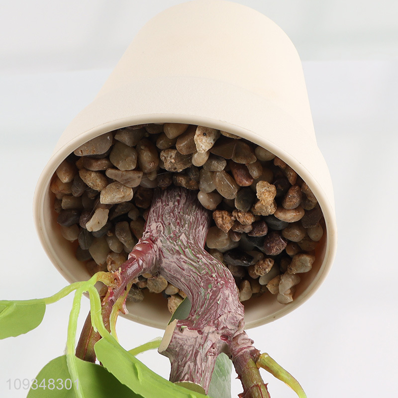 China supplier artificial potted plant fake flower for sale