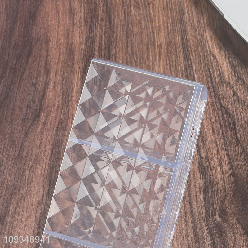 Top sale clear plastic stationery pen holder