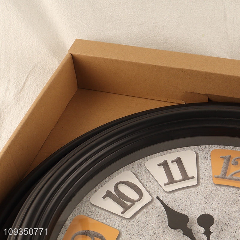 Best quality wall clock hanging clock for sale