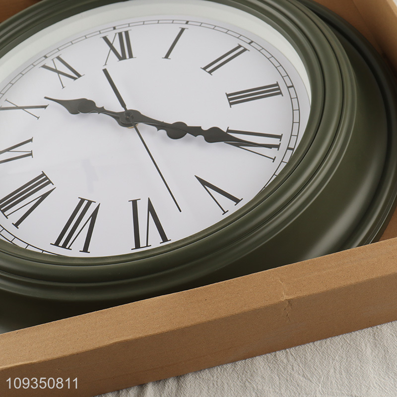 Yiwu market  round wall clock hanging clock