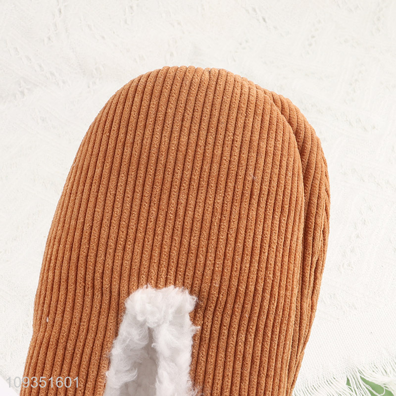 Low price winter floor slippers for indoor