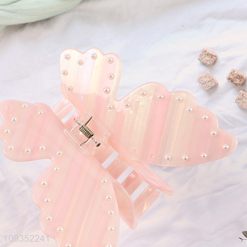 Hot sale butterfly shape hair claw clips hair accessories