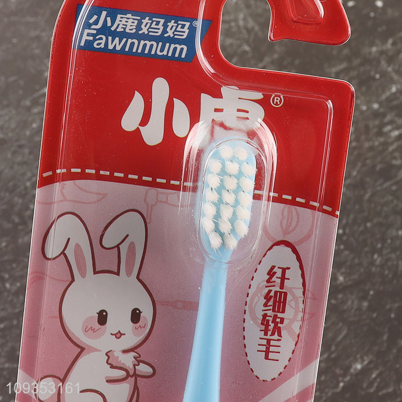 Hot items soft bristle children toothbrush for sale
