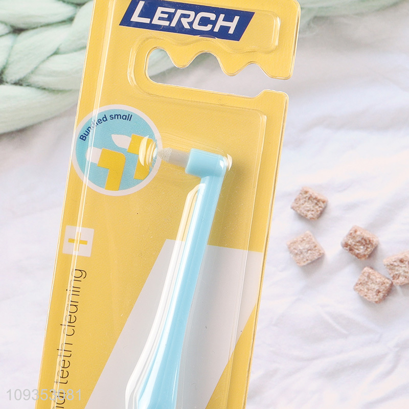 Best selling flat head toothbrush for oral care