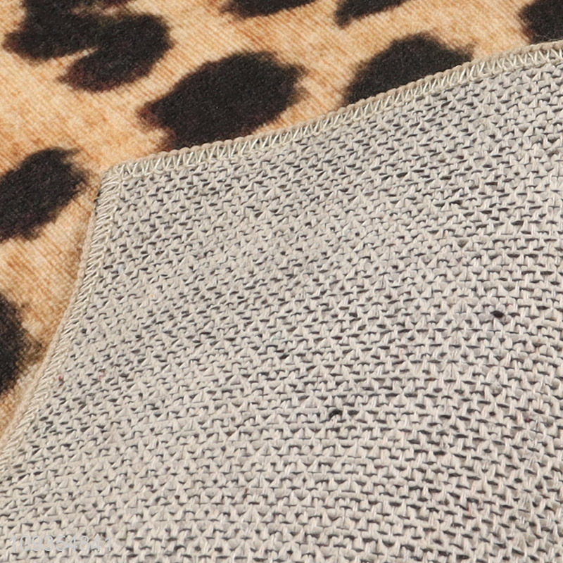 Good price rectangle polyester floor mat door mat