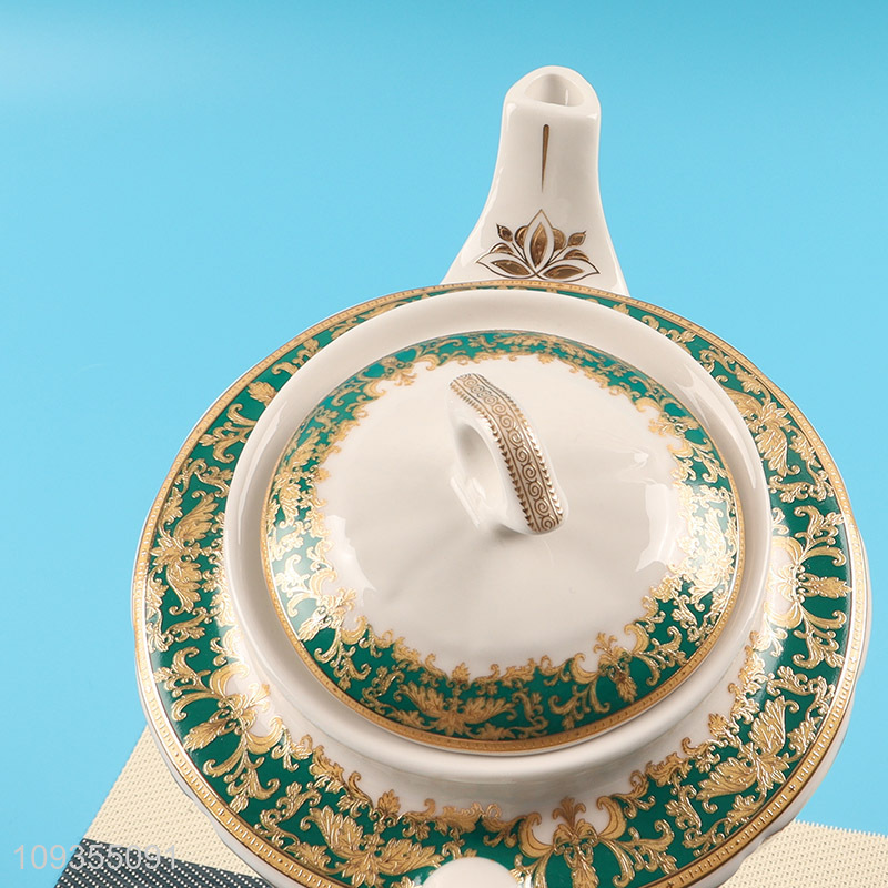 Top quality 800cc ceramic teapot for sale