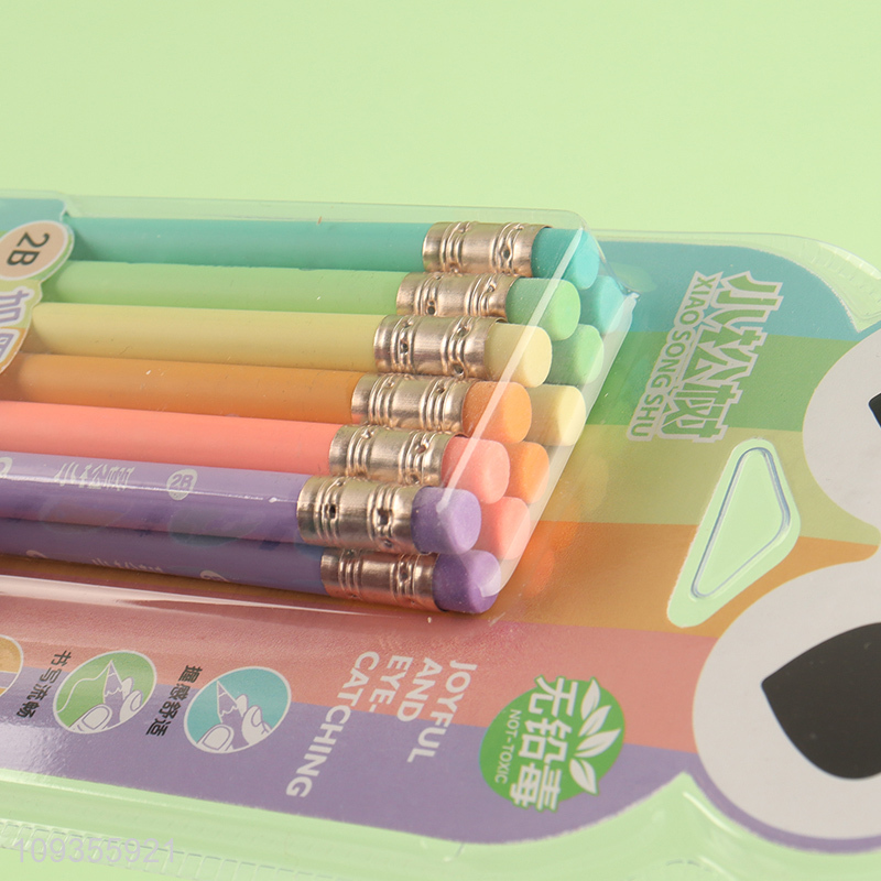 New product 12pcs students stationery 2B pencils set