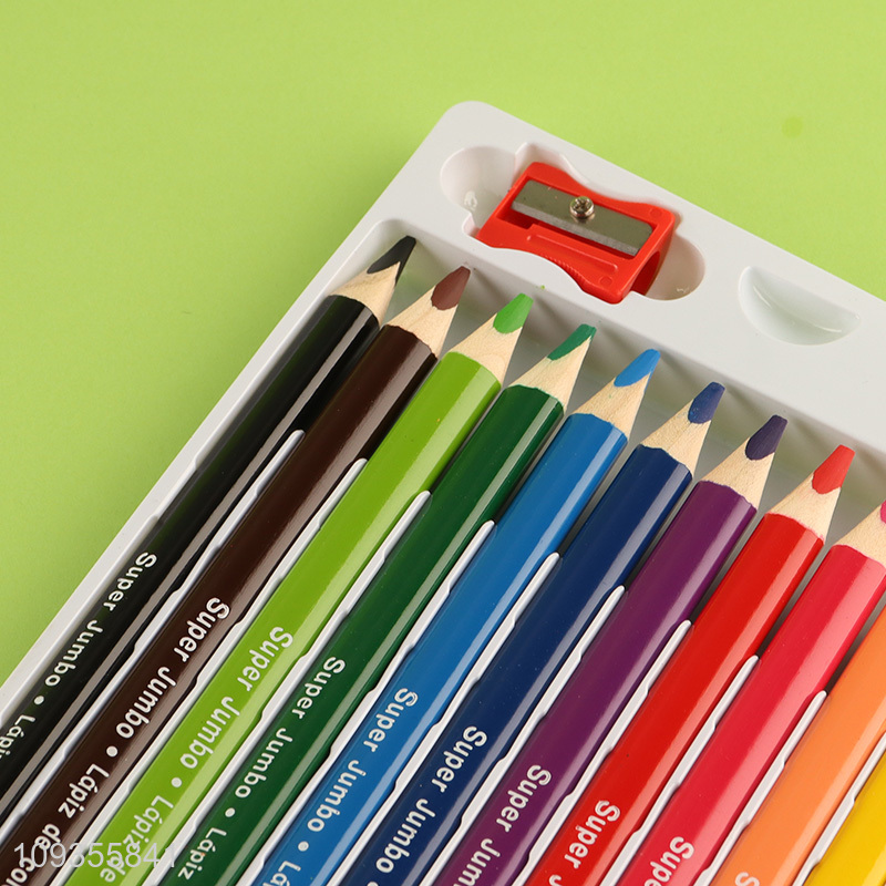 China wholesale 12colors painting colored pencils set