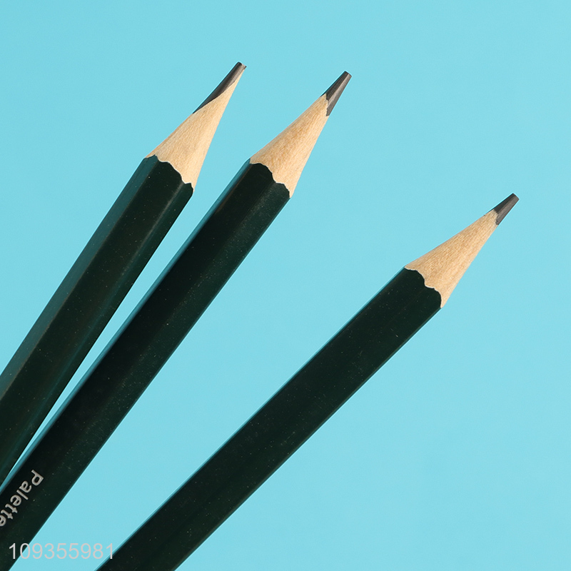 Good selling 12pcs non-toxic 2B pencils set for students