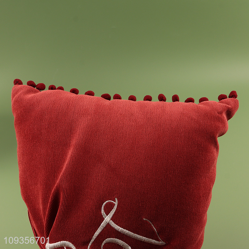 Hot sale household polyester throw pillow wholesale