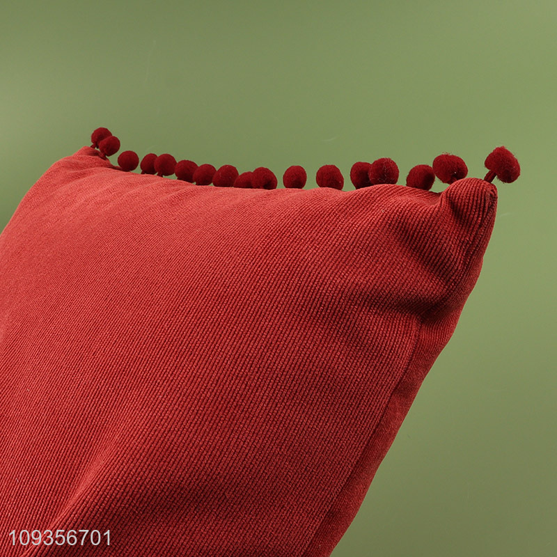 Hot sale household polyester throw pillow wholesale