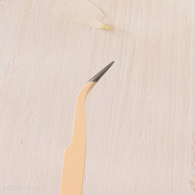 Online wholesale makeup tool eyelash extension tweezers