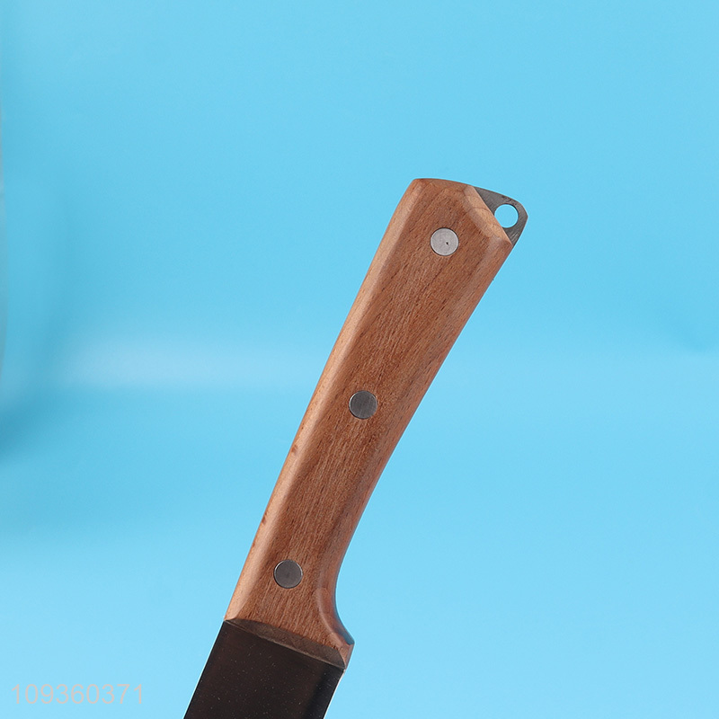 Factory direct sale kitchen knife meat cleaver knife with wooden handle