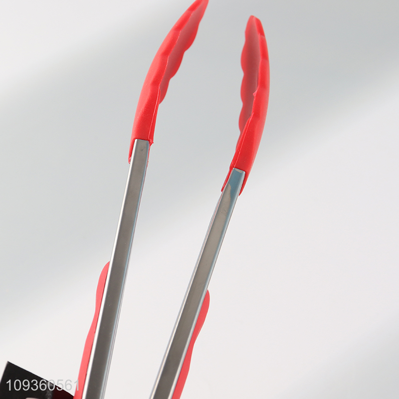 China factory silicone food tongs food clips