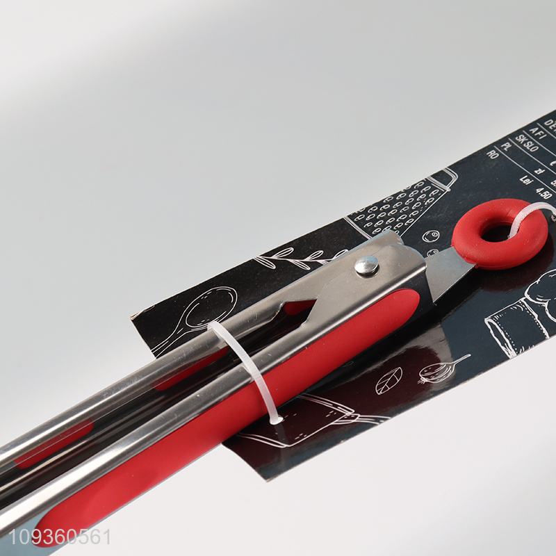 China factory silicone food tongs food clips