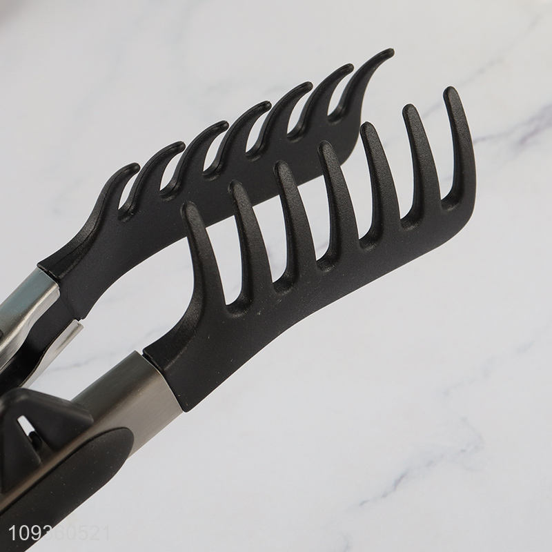 China supplier non-slip food tongs food clips for sale
