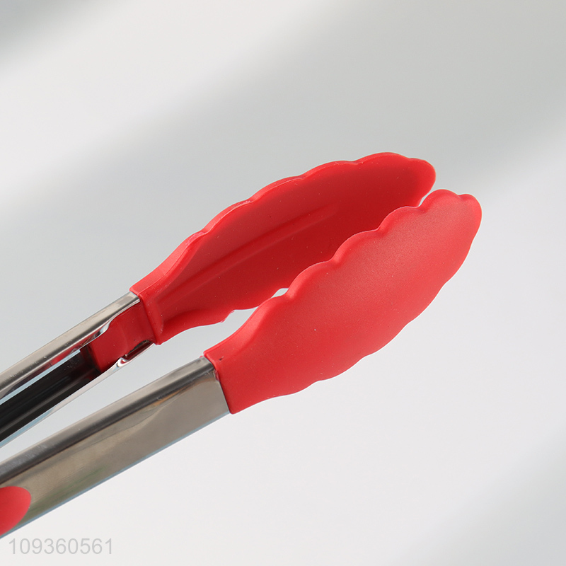 China factory silicone food tongs food clips