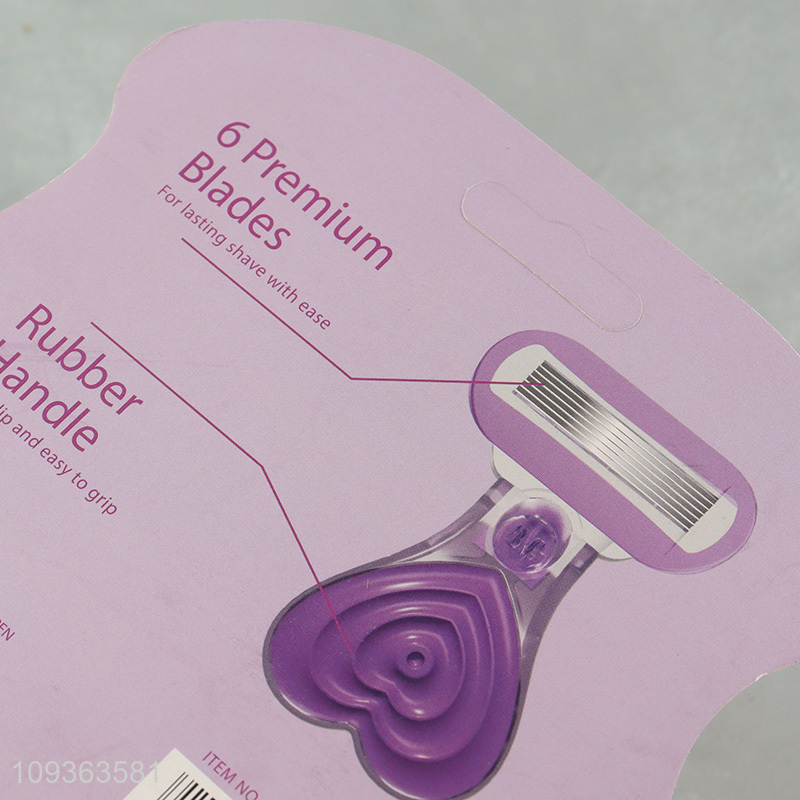 New arrival personal care 6blades razor for sale