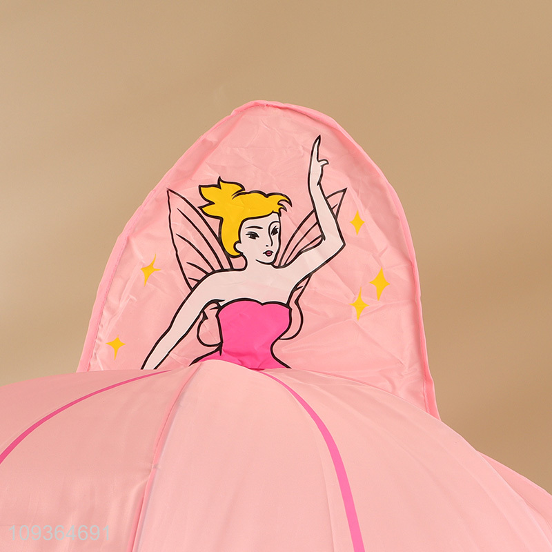 Latest products dancing girls pink children umbrella
