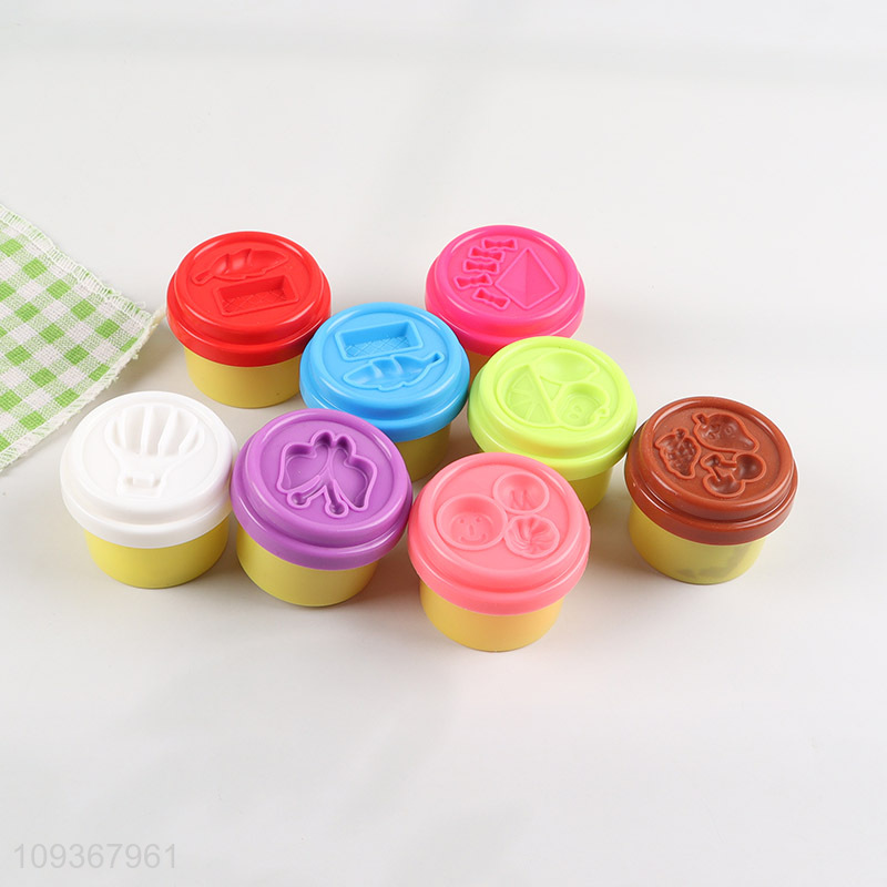 New product plasticine toys diy play dough toys burger meal toys