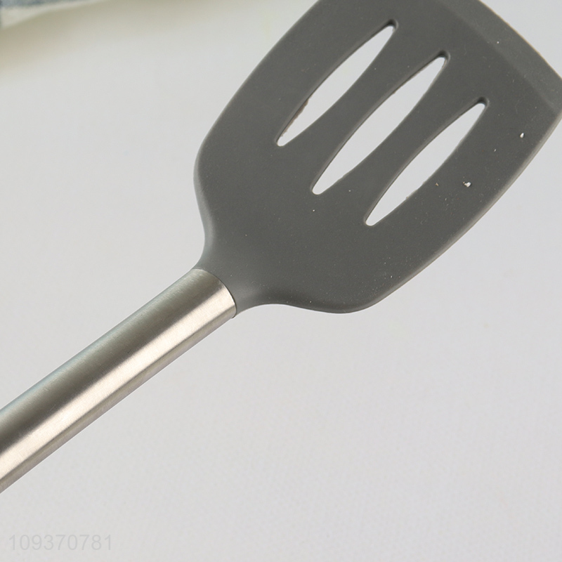 China products silicone kitchen utensil slotted spatula