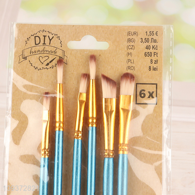 Hot items 6pcs art supplies art brush set for sale
