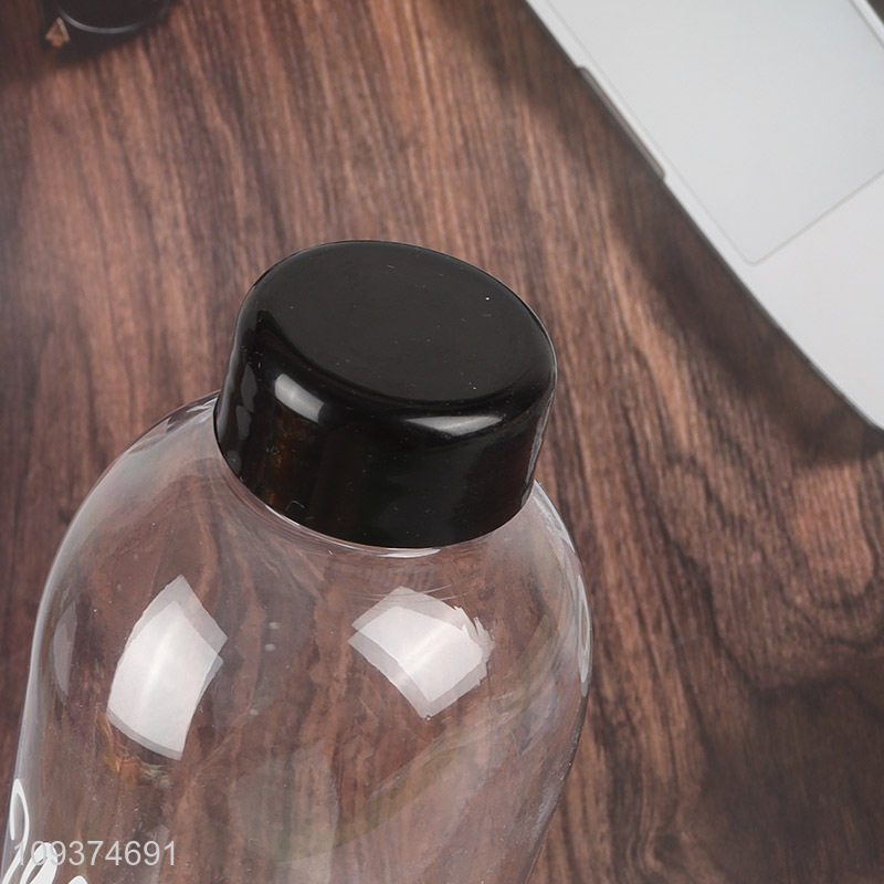 Wholesale clear plastic water bottle drinking bottle