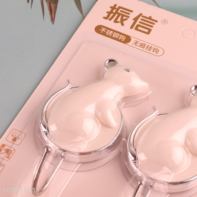 Top sale bathroom kitchen sticky hook wall hooks