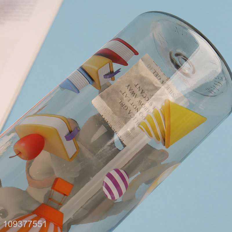 China supplier plastic water bottle drinking bottle with handle