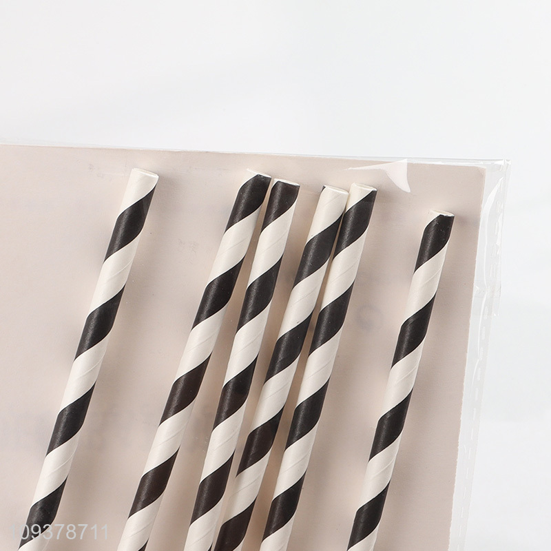 China wholesale paper straw drinking straw for juice coffee