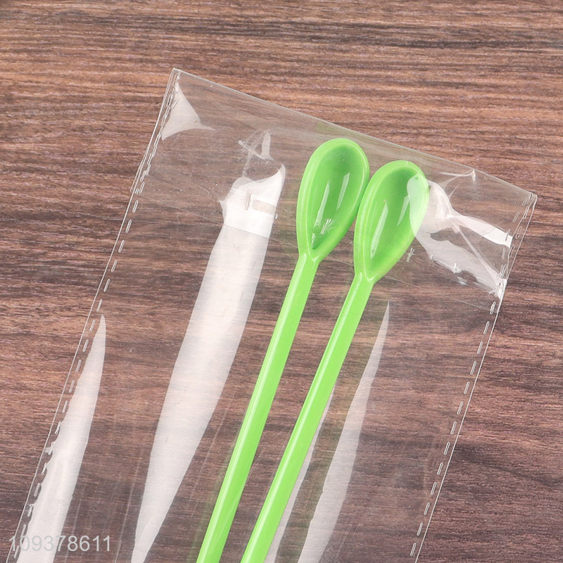 China products multicolor plastic mixing spoon for kitchen
