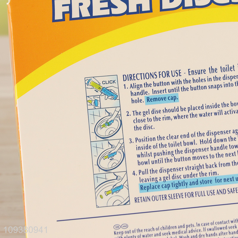 Factory direct sale toilet deodorization cleaner gel for household