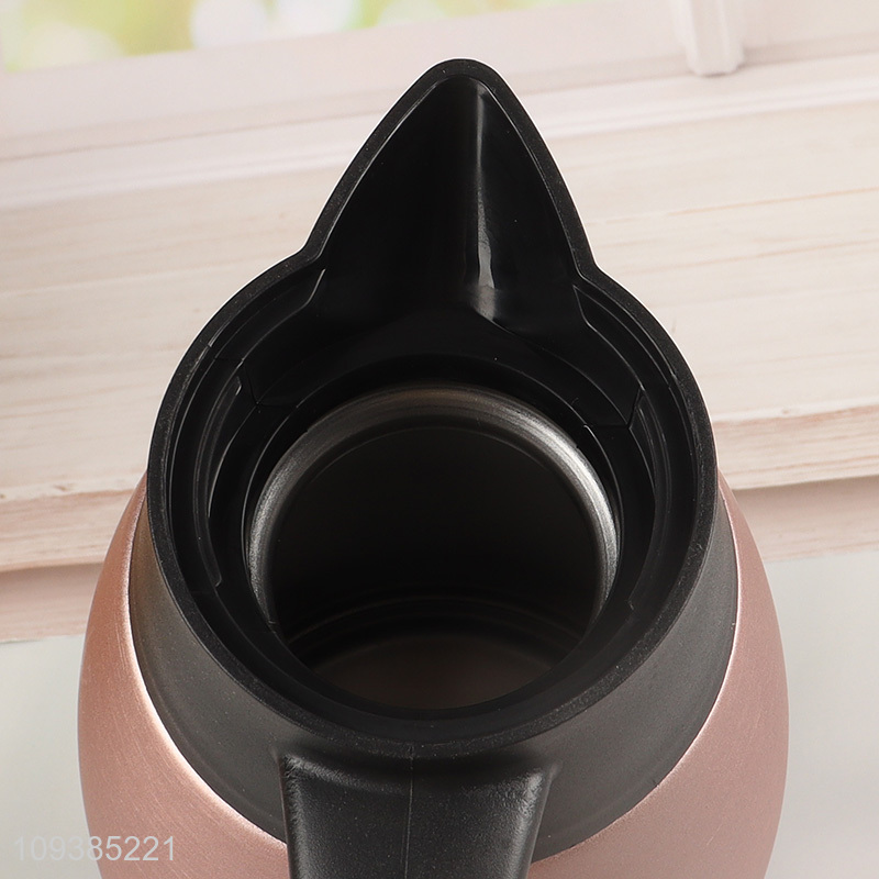 China supplier stainless steel insulated kettle with handle