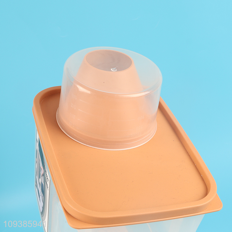 Top products plastic sealed storage jar for dry food