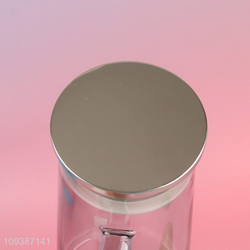 Good quality glass water jug tea pot water pot