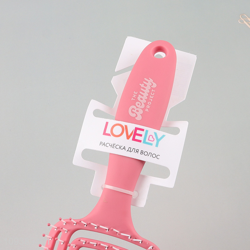 New arrival plastic hair comb hair brush