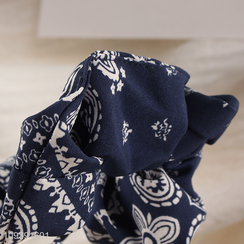 China supplier polyester hair bands hair rope hair accessories