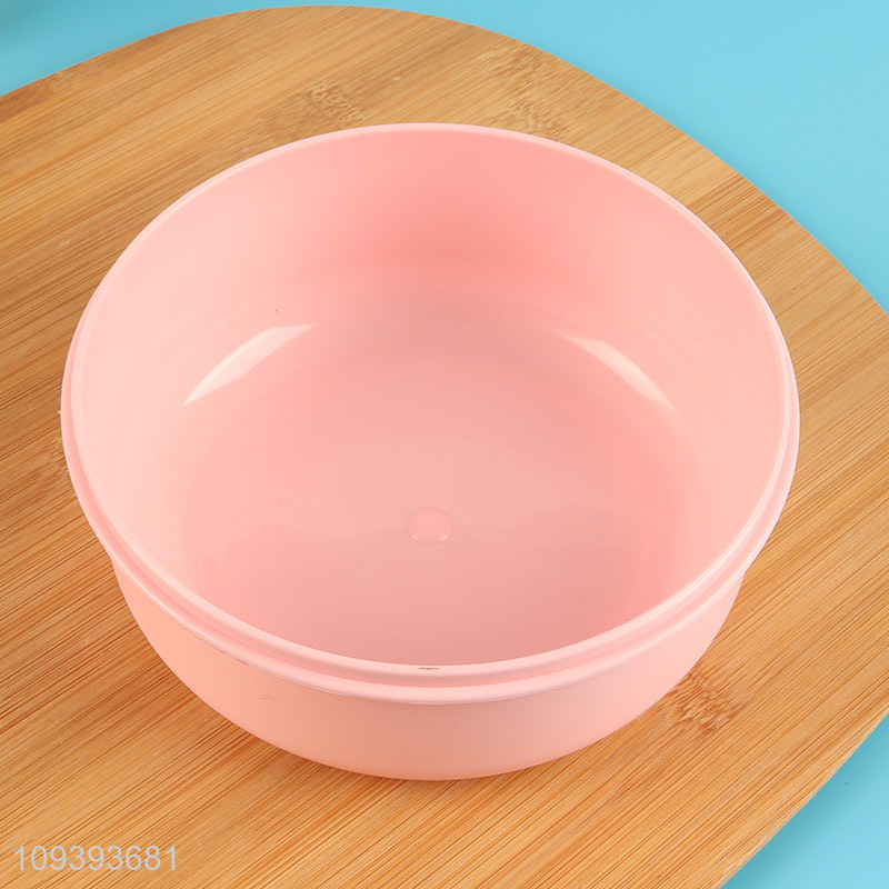 Good quality ouble-layer round lunch box