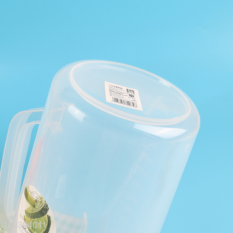 Best selling plastic water jug with water cup