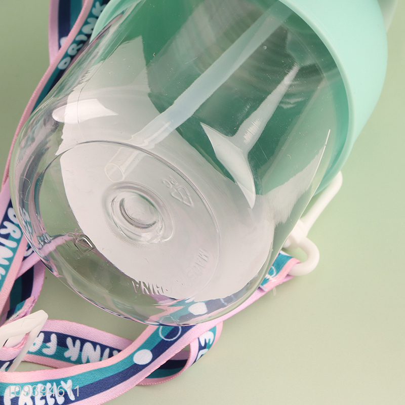 Good quality plastic water cup straw cup