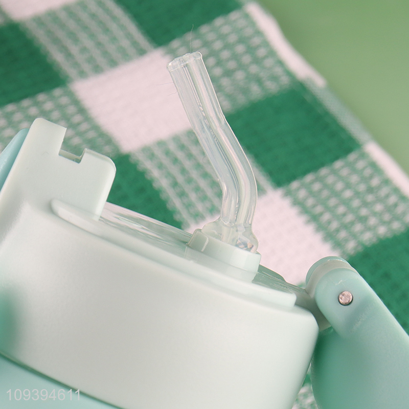 Good quality plastic water cup straw cup
