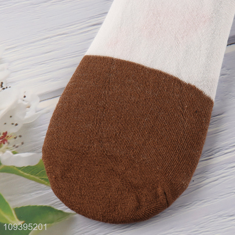 Best selling cute cartoon anti-slip boat socks