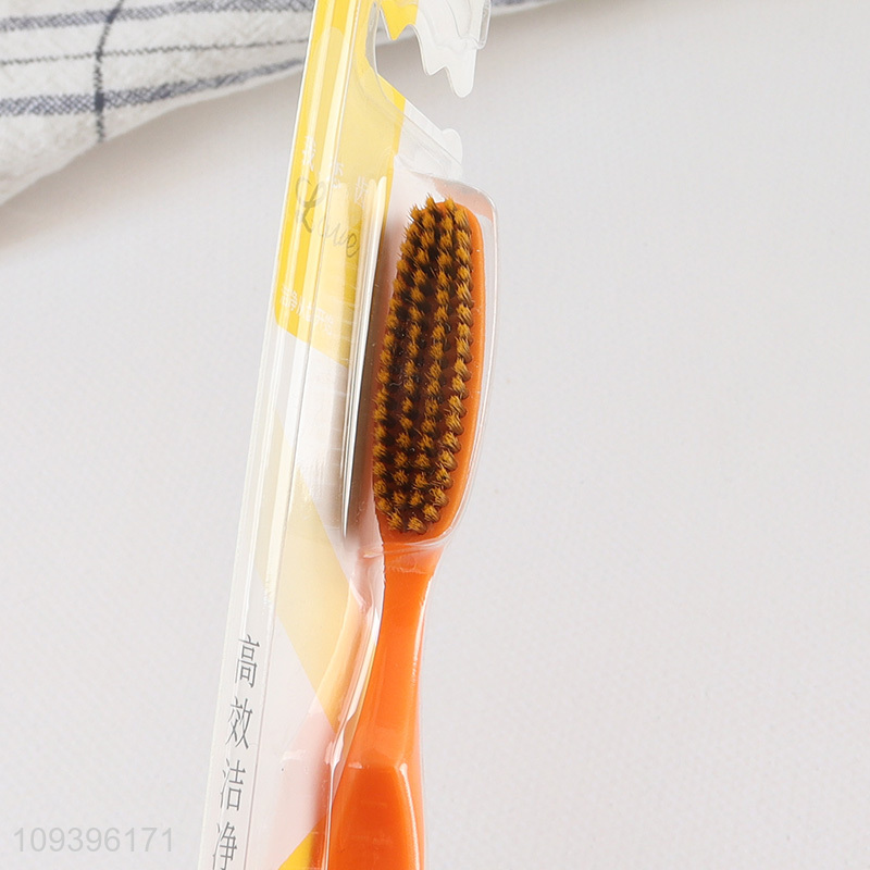 Top products comfortable grip toothbrush for teeth cleaning